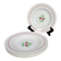 5 assiettes creuses Moulin des Loups Orchies - Deux Roses