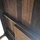 Solid oak French dining table / desk / 1900s