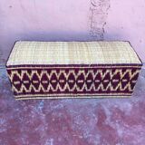 Berber wicker bench