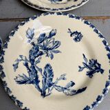 Gien 'Cactus' porcelain plates