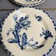 Gien 'Cactus' porcelain plates