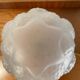 Vintage art deco glass globe table lamp