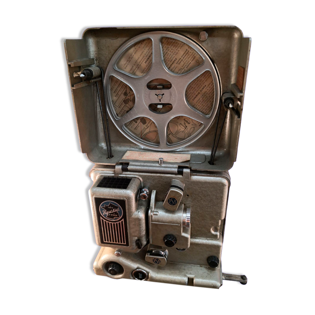 Projecteur De Films 8 Mm Heurtier PS8 100W - Modèle Vintage, Fonctionnel