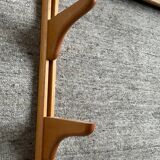 Vintage beech wall shelf
