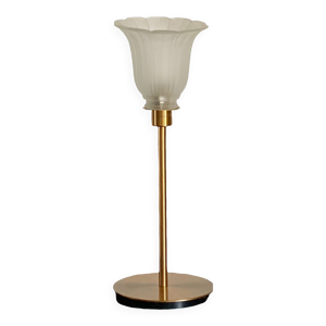 Lampe vintage avec un - pied tulipe