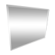 Miroir biseauté rectangulaire