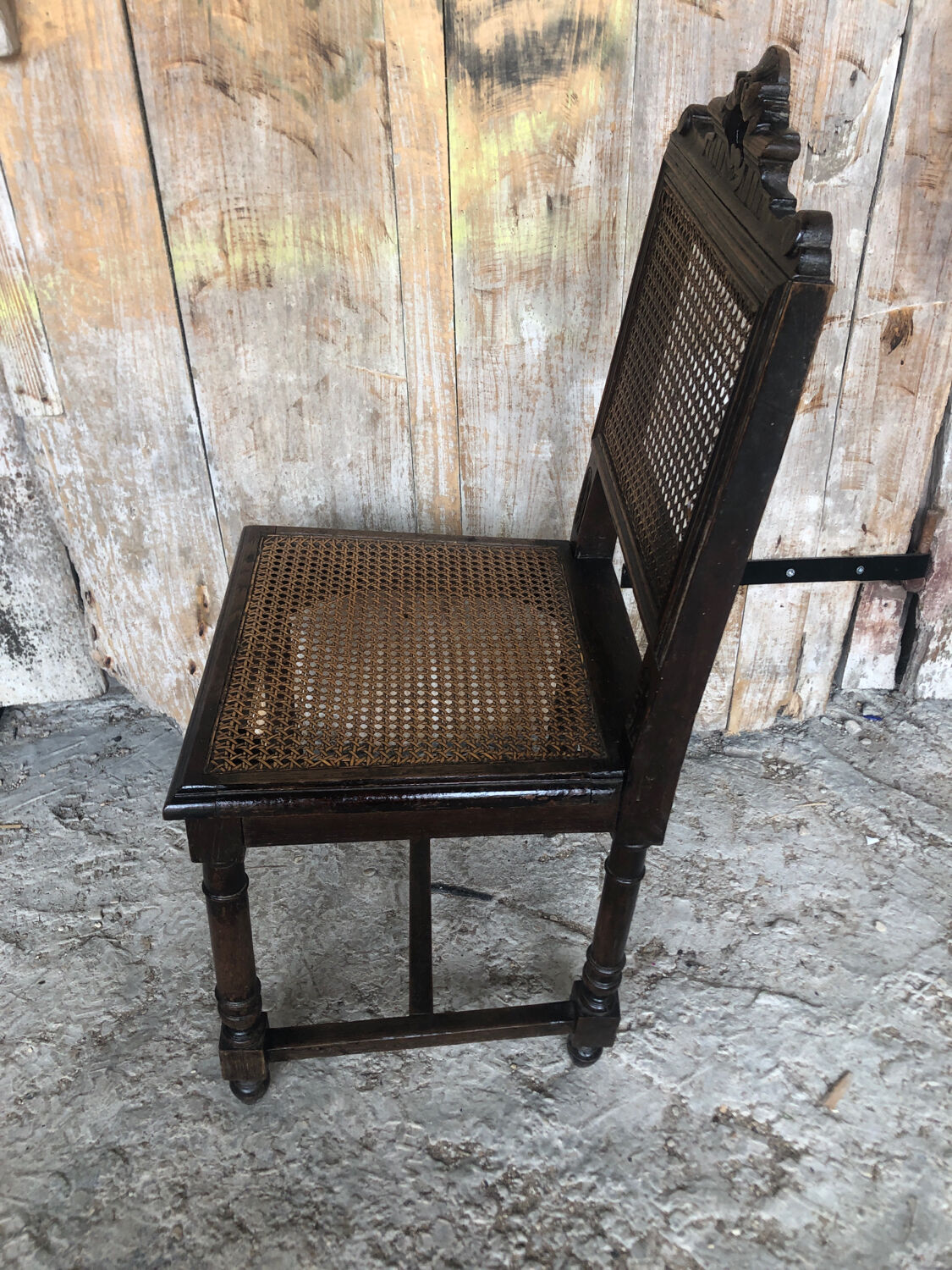Chair louis xiii wood