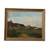 Huile sur toile signée Antoine Guillemet (1841 - 1918)