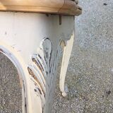 Louis XV style table from the 1950s/60s, stripped and patinated