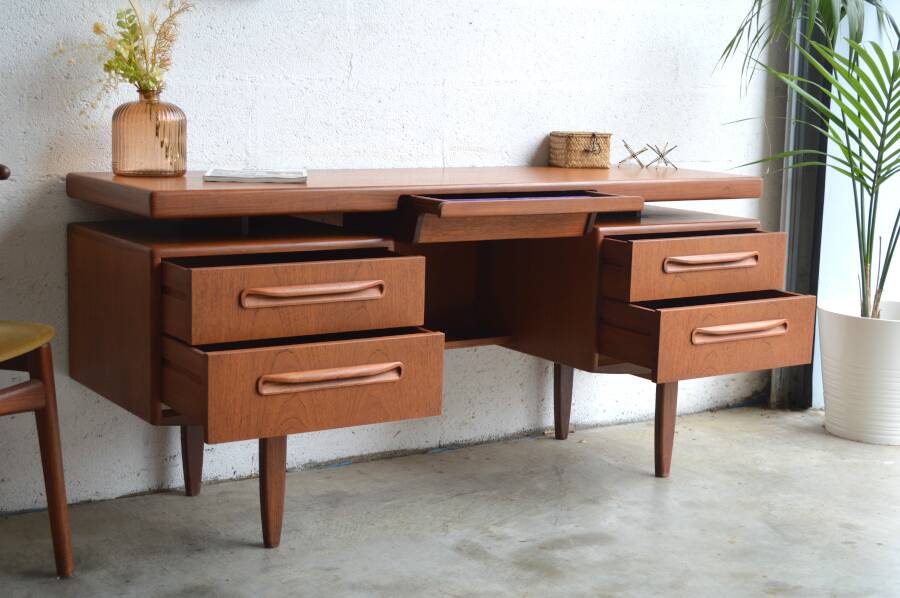 Teak desk by G-Plan 152cm