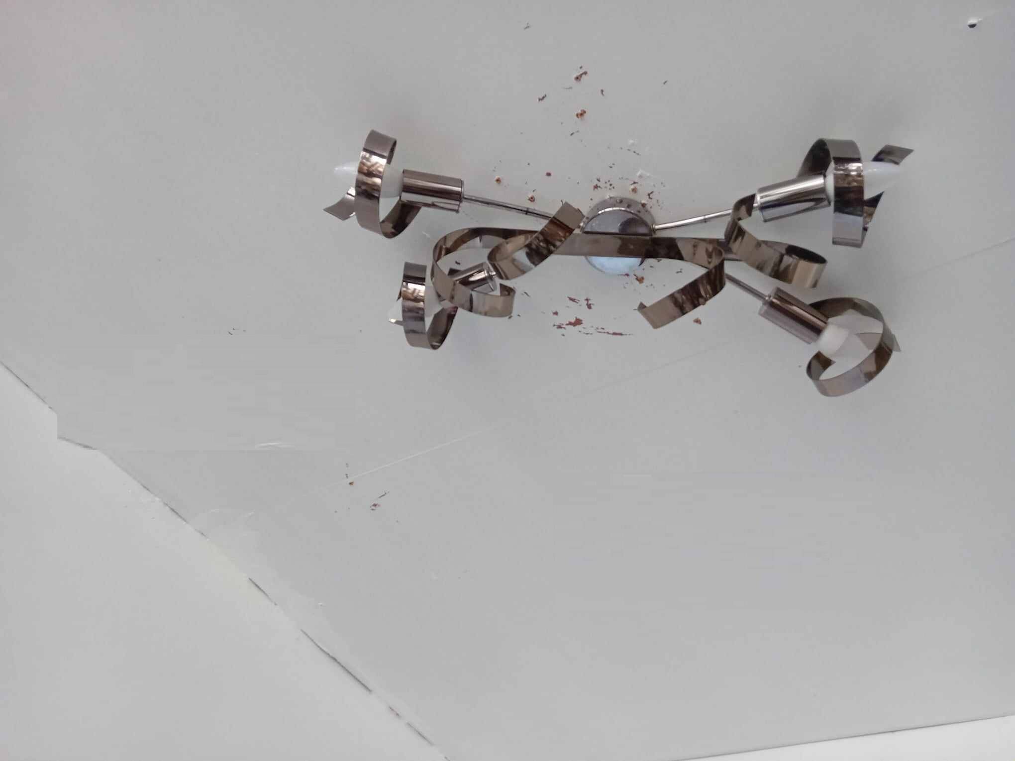 Set of 2 wall lights + 1 pendant light