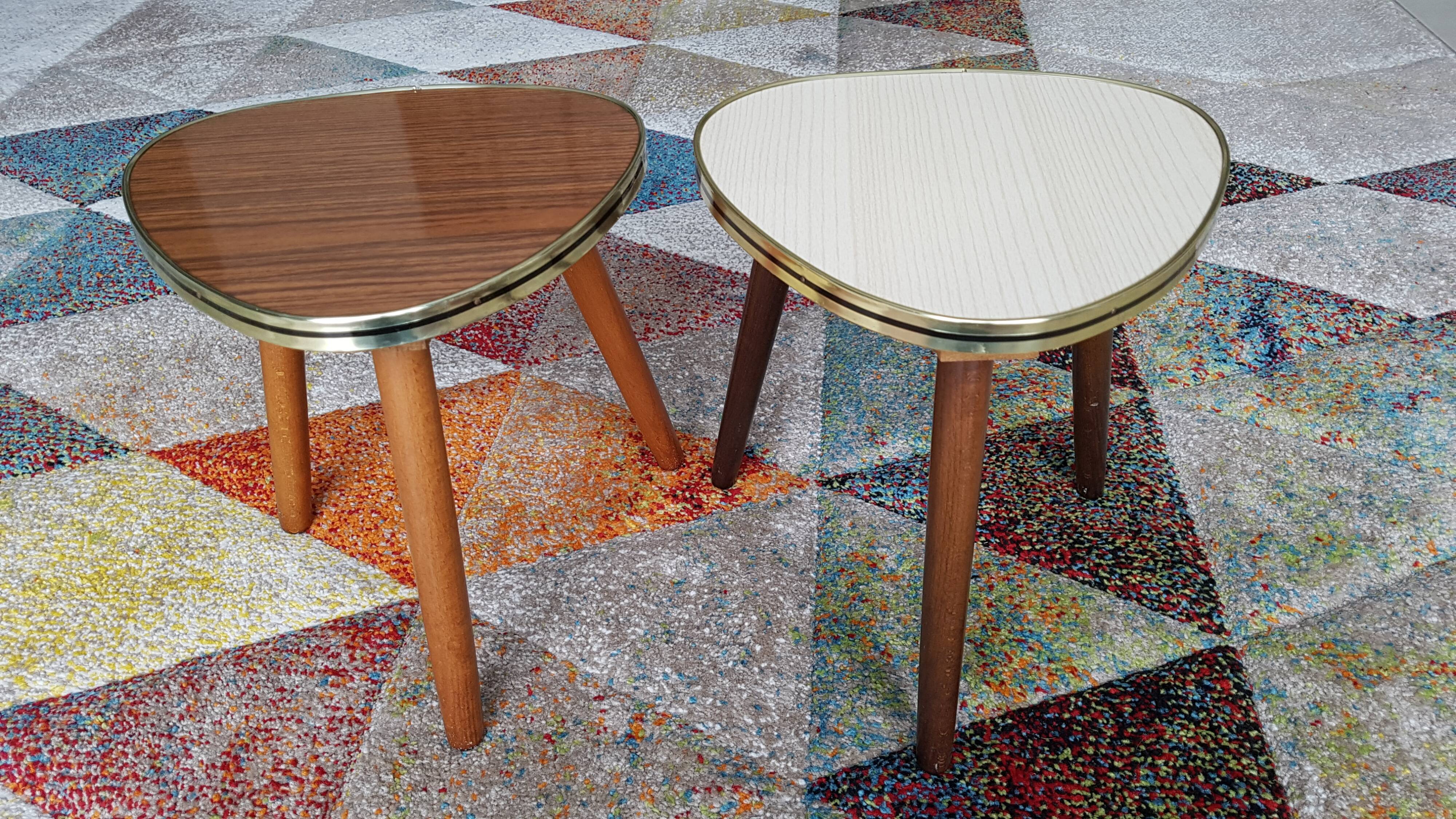 Set of 5 doors plants, pedestal tables, side tables