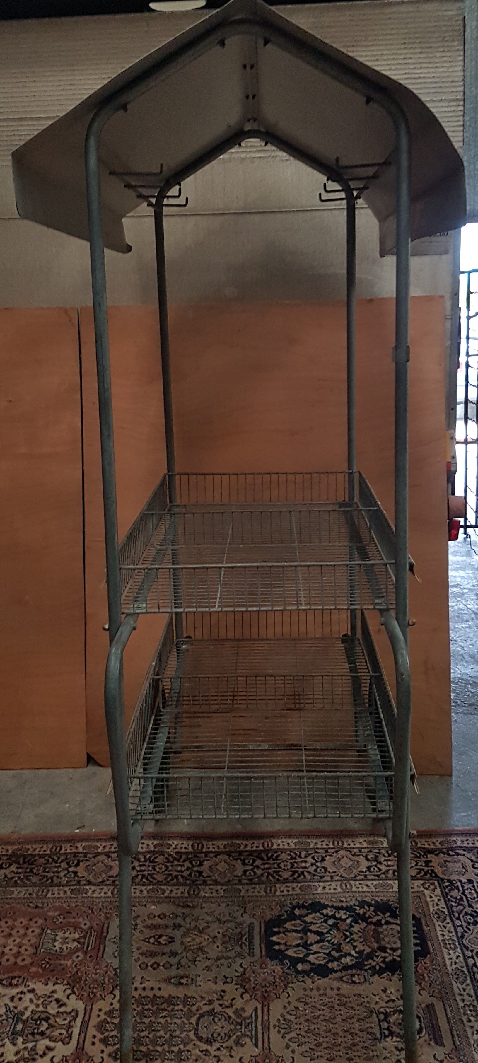 Former street shopping cart