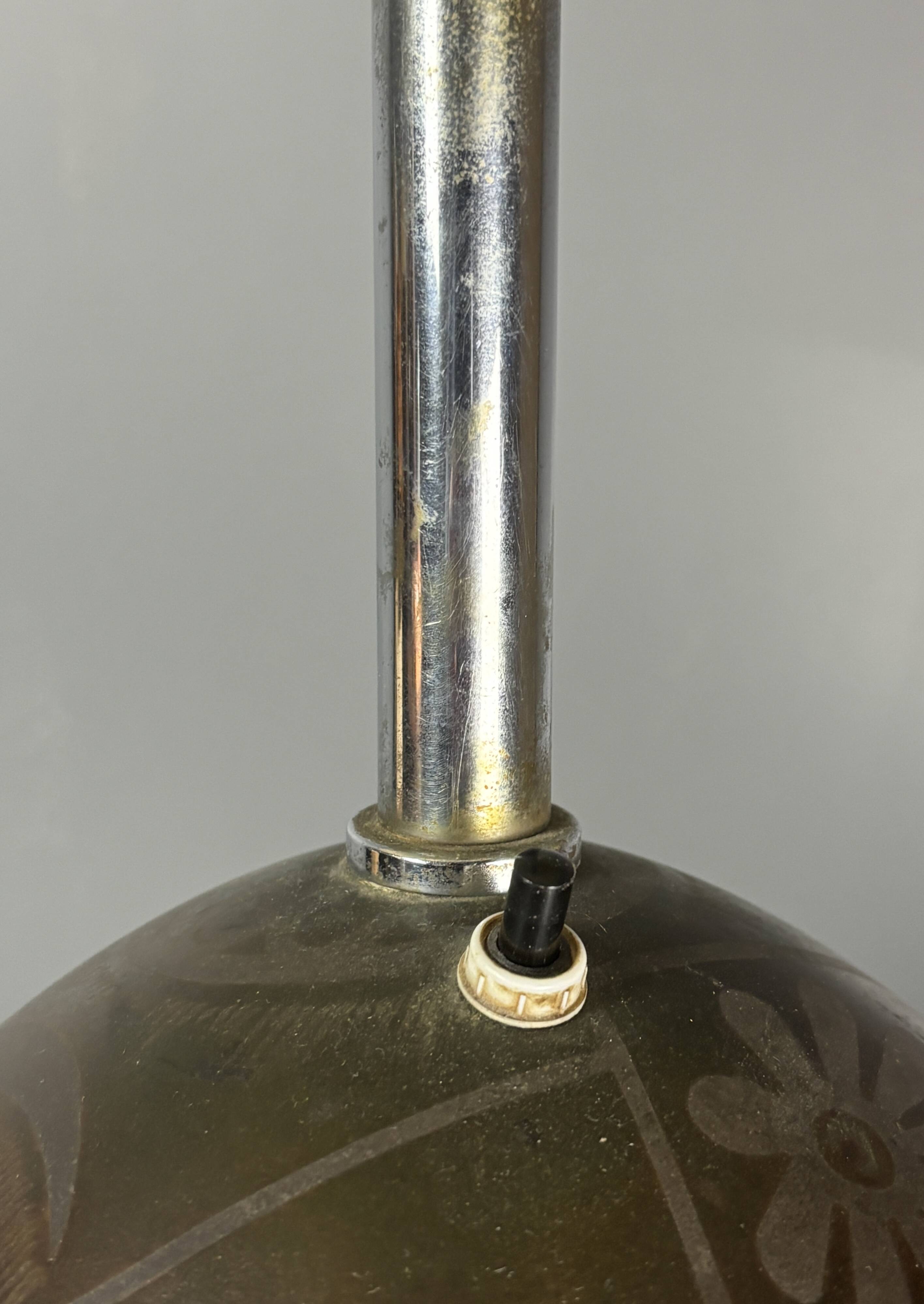 Art deco table lamp by Paul Haustein for WMF Ikora, Congo series, 1920s