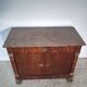 Buffet with 2 doors and marble top from the Empire period.