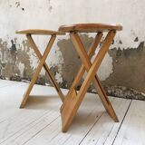 Adrian Reed Beech Tabouret