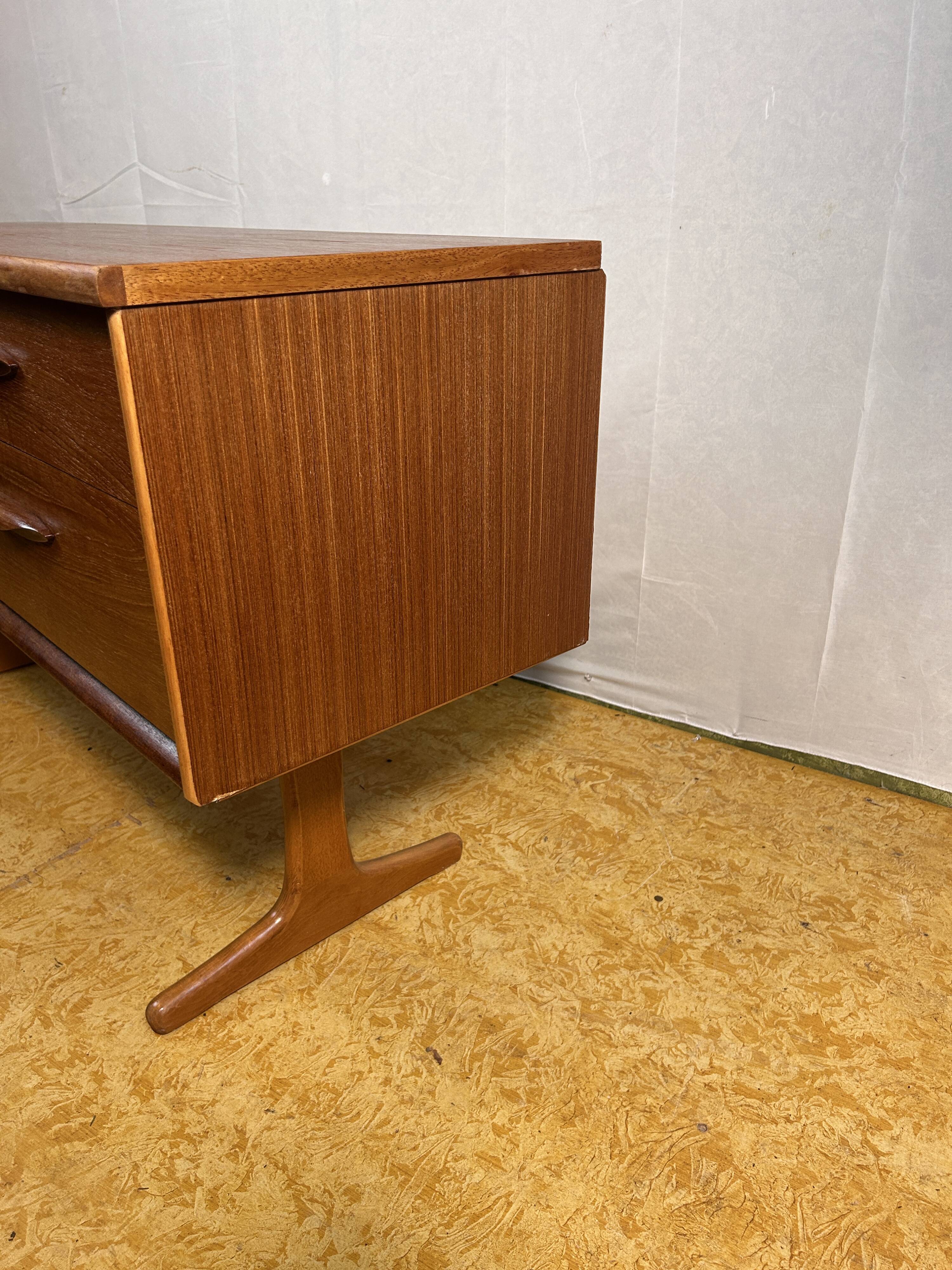 Mid century retro vintage teak small sideboard by Austinsuite 1960