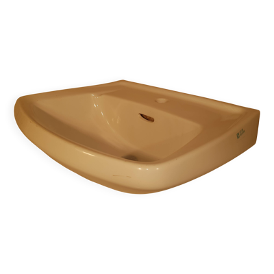 Lavabo vintage année 60 en gré émaillé