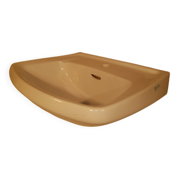 Lavabo vintage année 60 en gré émaillé