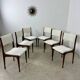Set of 6 Italian design chairs Carlo de Carlo Cassina model 693 late 50s bouclette
