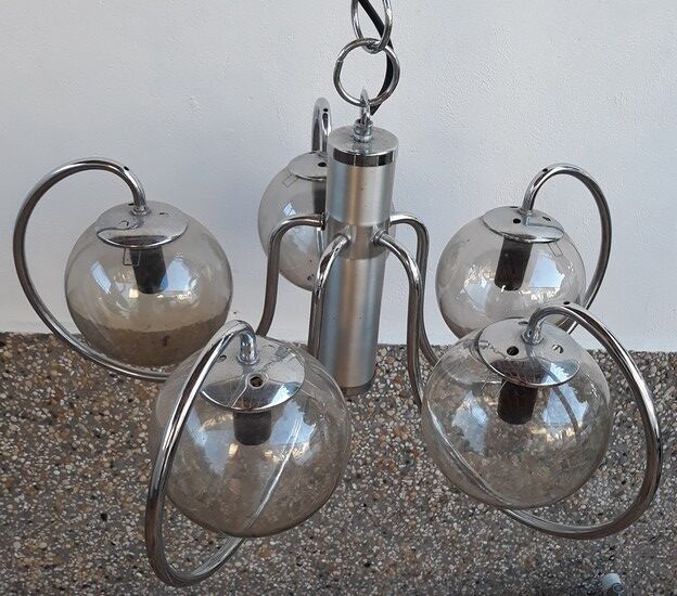 “Space Age” pendant light - 1970s