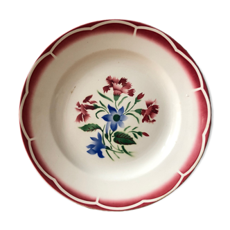 Vintage plate model "José" Digoin Sarreguemines