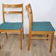 Pair of teak chairs, 1960s