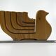 Dove Candlestick Holder • Carl Nelson • Sweden Circa 1970