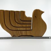Dove Candlestick Holder • Carl Nelson • Sweden Circa 1970