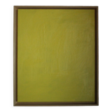 Abstract contemporary monochrome yellow background