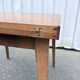 Extendable Scandinavian table from the 1950s – light wood