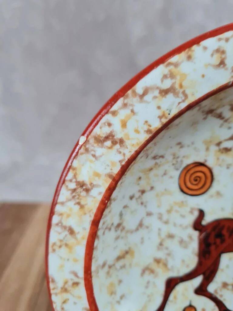 Vintage ceramic ashtray – Neofitoy Keramik, Fauraki Rodos