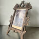 Frame in carved wood