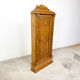 Antique oak shallow wall cabinet.