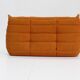 Ligne Roset Togo 2 seater sofa orange by Michel Ducaroy