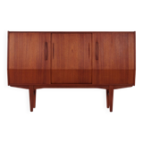 Teak highboard, Danish design, 1970s, production: Denmark