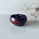 Ceramic candle holder signed