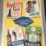 Vintage advertising to frame byrrh