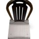 Set of 3 black Baumann chairs, Argos model.
