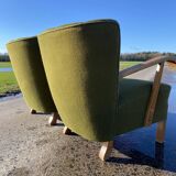 Pair of mid century lounge chairs