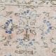 7x10 Blush Pink All-Over Floral Anatolian Vintage Rug, 215x304Cm