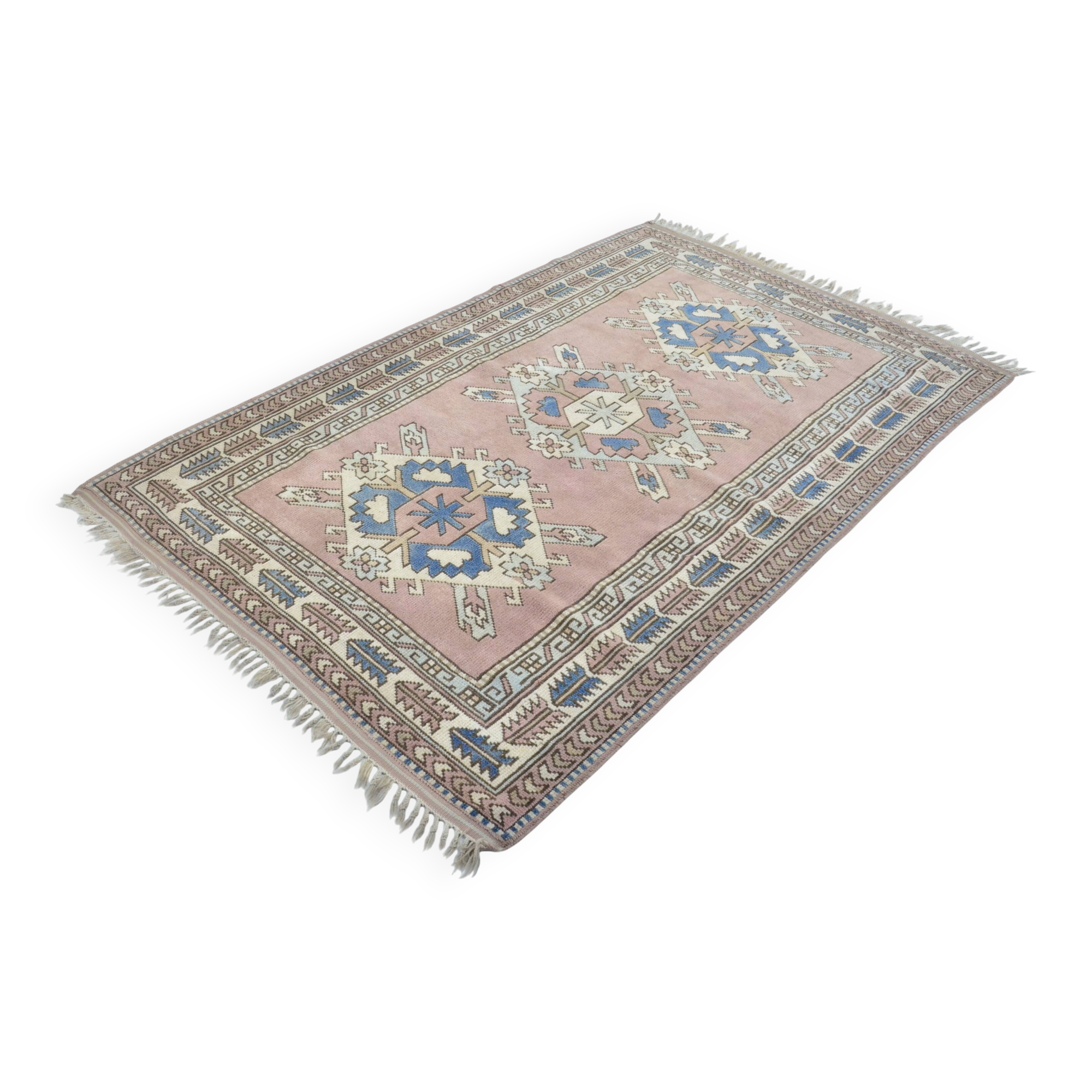 Turkish Oushak handmade rug sku 3602