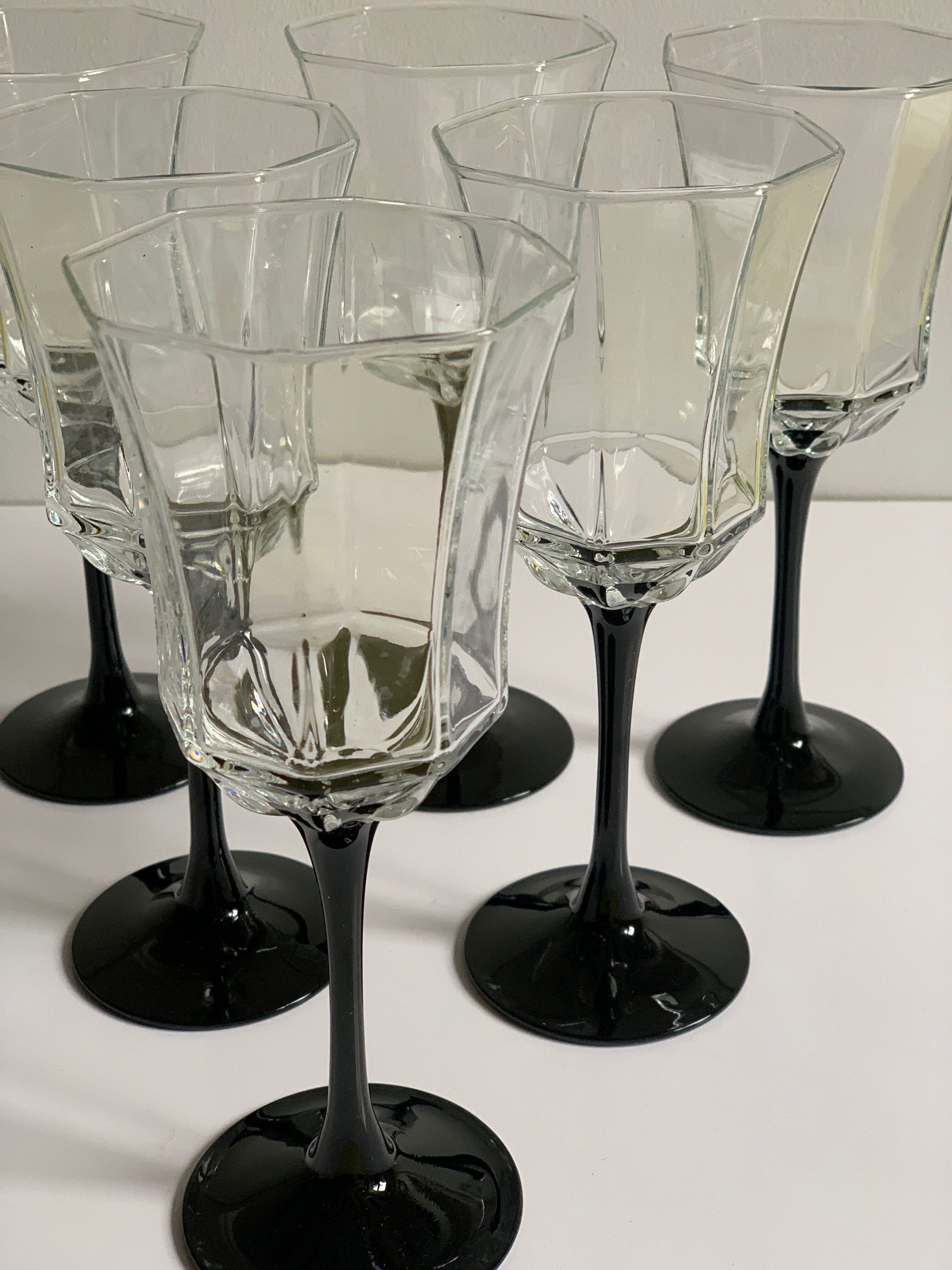 Vintage wine glasses