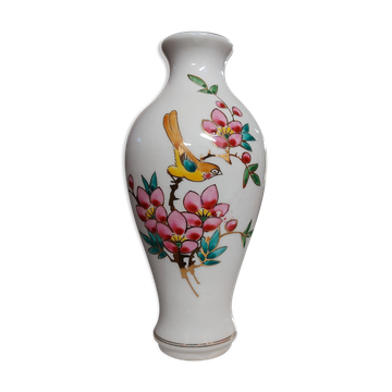 White ceramic vase