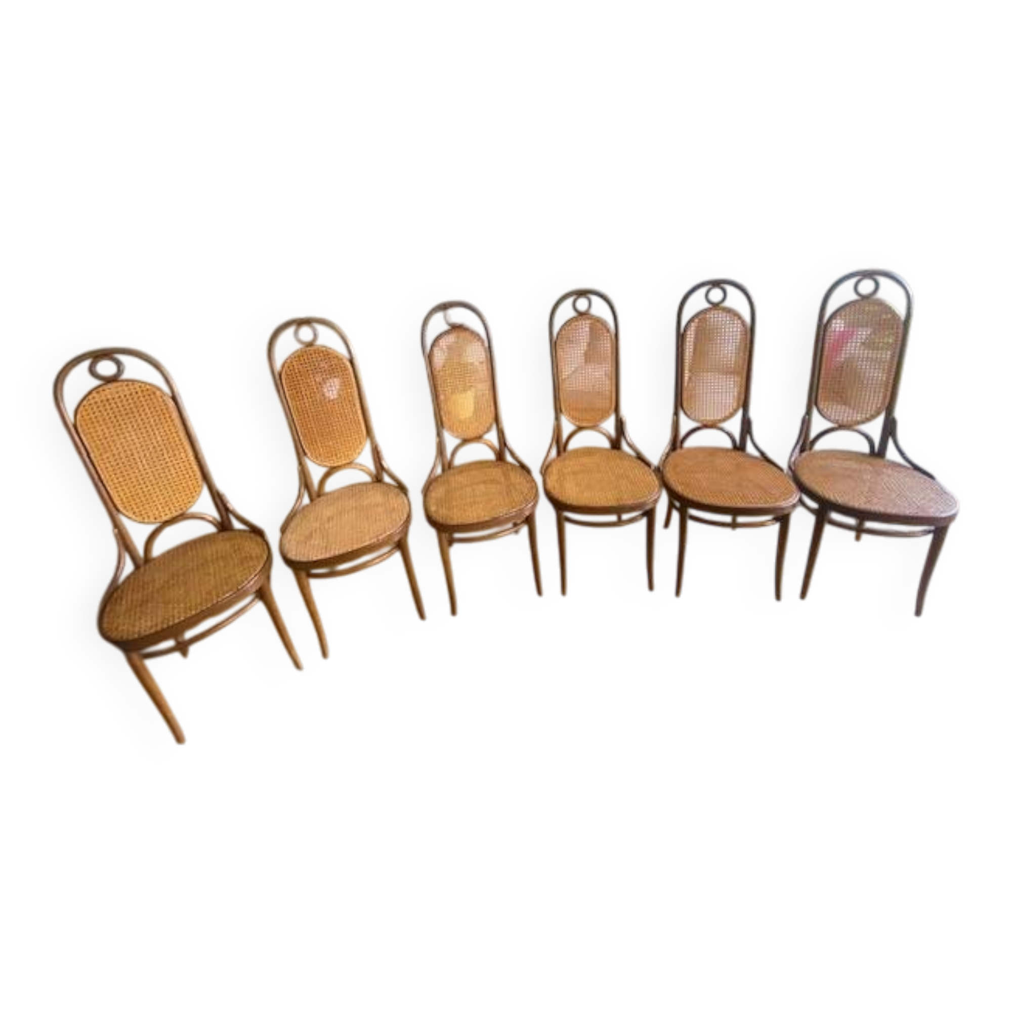 set of 6 Thonet chairs