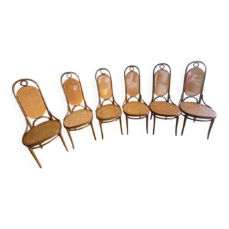 set of 6 Thonet chairs