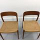 Danish Teak 56 chairs by Niels Otto Møller for J. L. Møllers