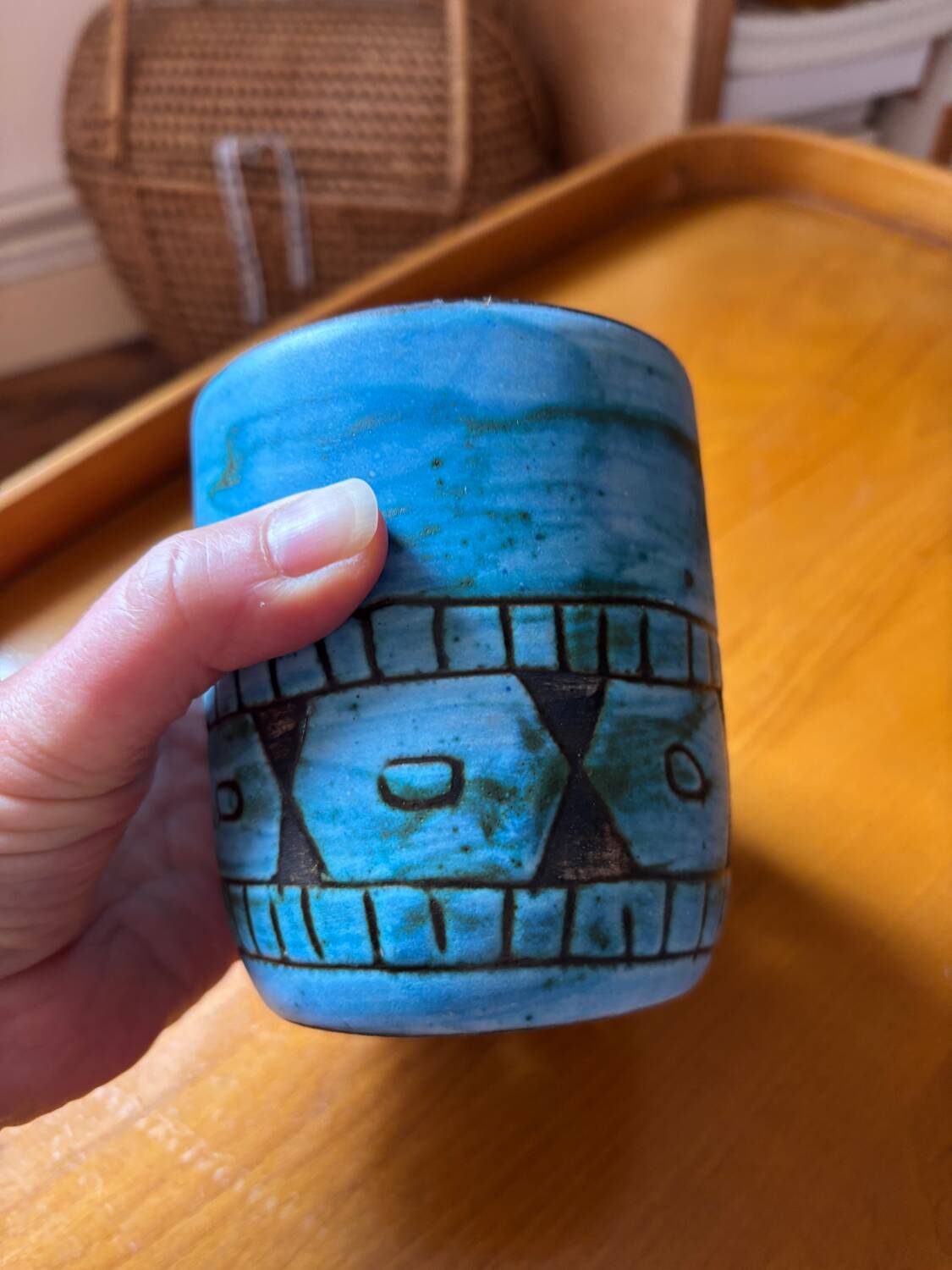 Rare vintage Maunier Vallauris mug