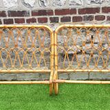 Bed rattan circa 1960