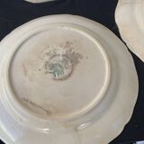 6 Villeroy and Boch Mettlach earthenware soup plates
